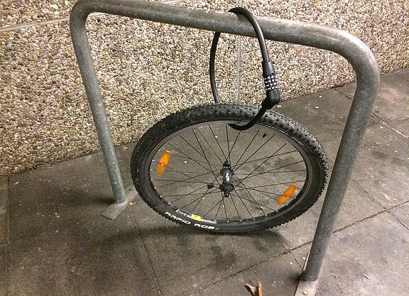 Fahrraddiebstahl leicht gemacht