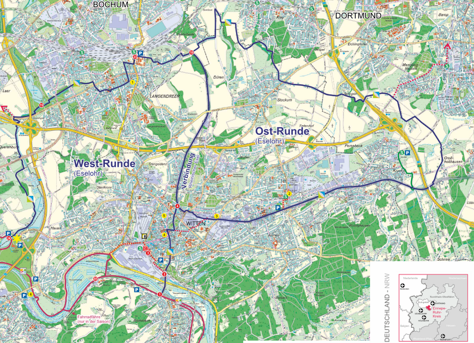 Rheinischer Esel mit Ohren Rheinischer Esel mit Ohren