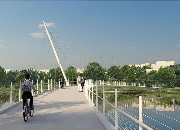 Die neue Ruhrbrücke Die neue Ruhrbrücke