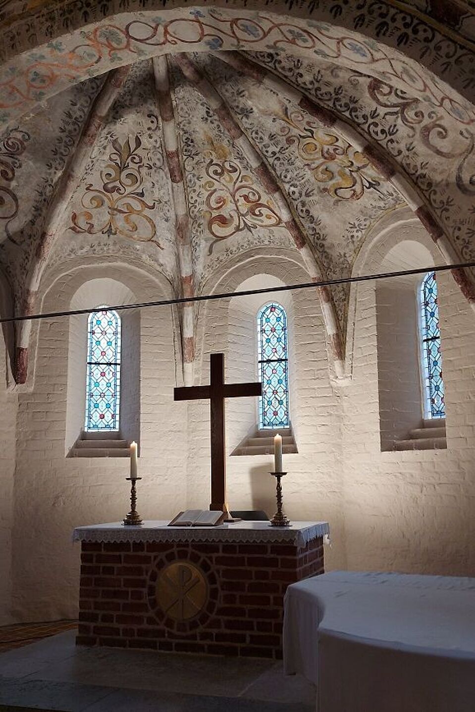 In der historischen Zarpener Kirche In der historischen Zarpener Kirche