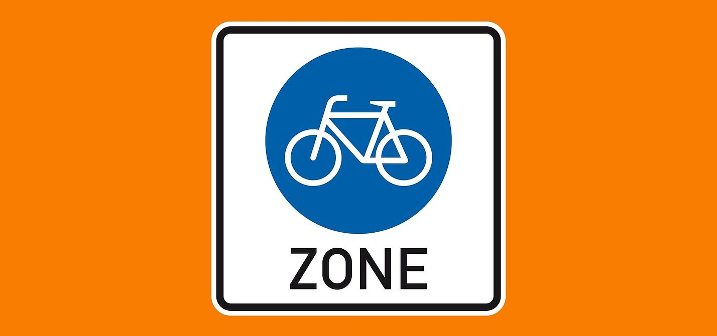 Fahrradzone